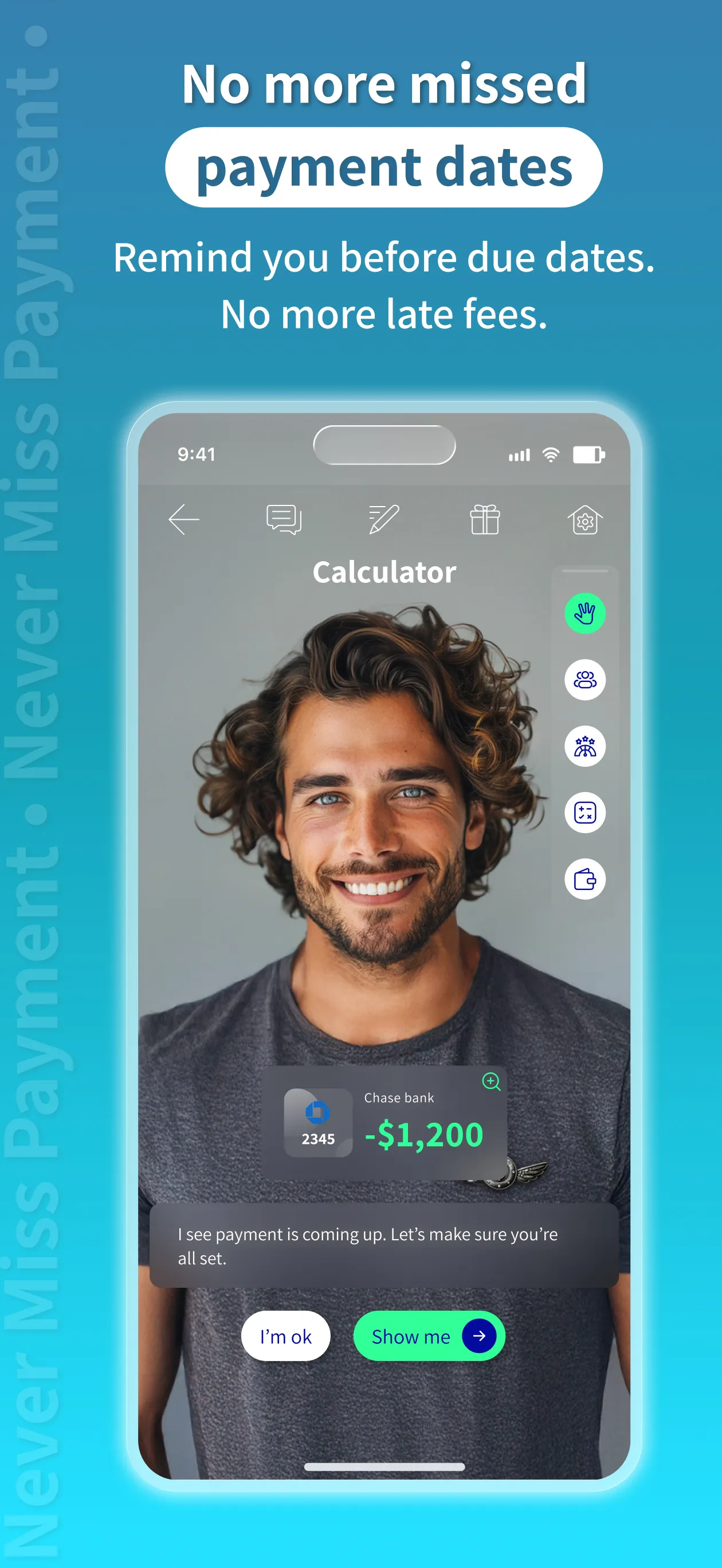 No more missed payment dates