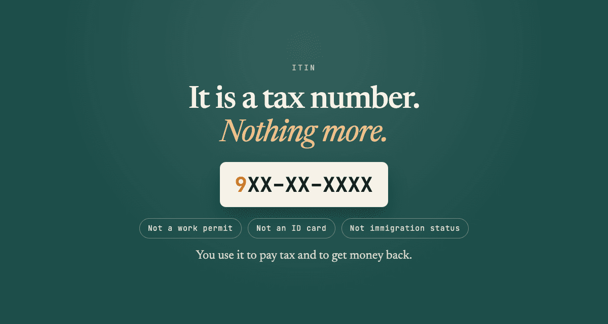 What Is an ITIN and How Do You Get One?