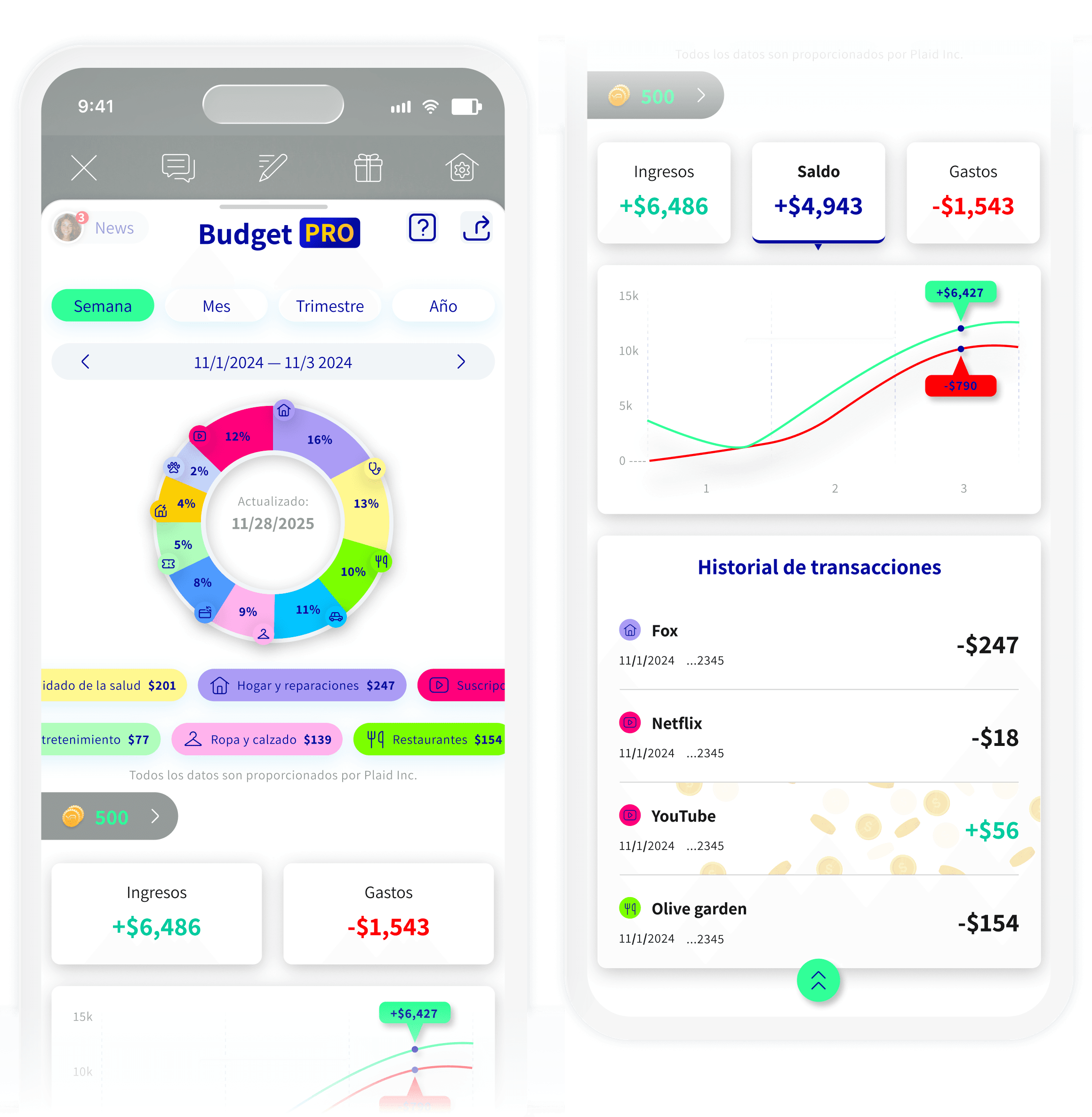 Budget PRO — YPA Finance