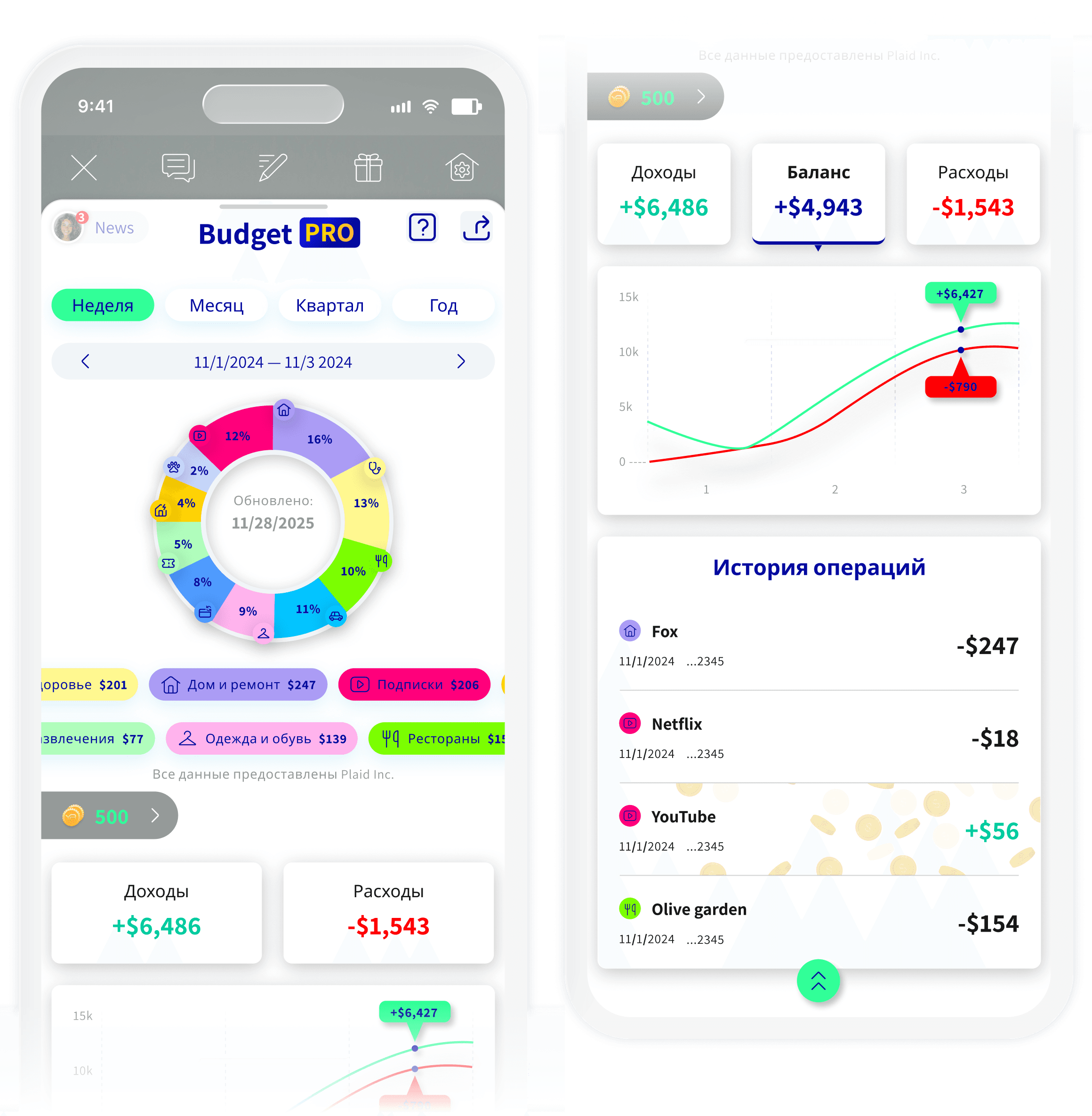 Budget PRO — YPA Finance