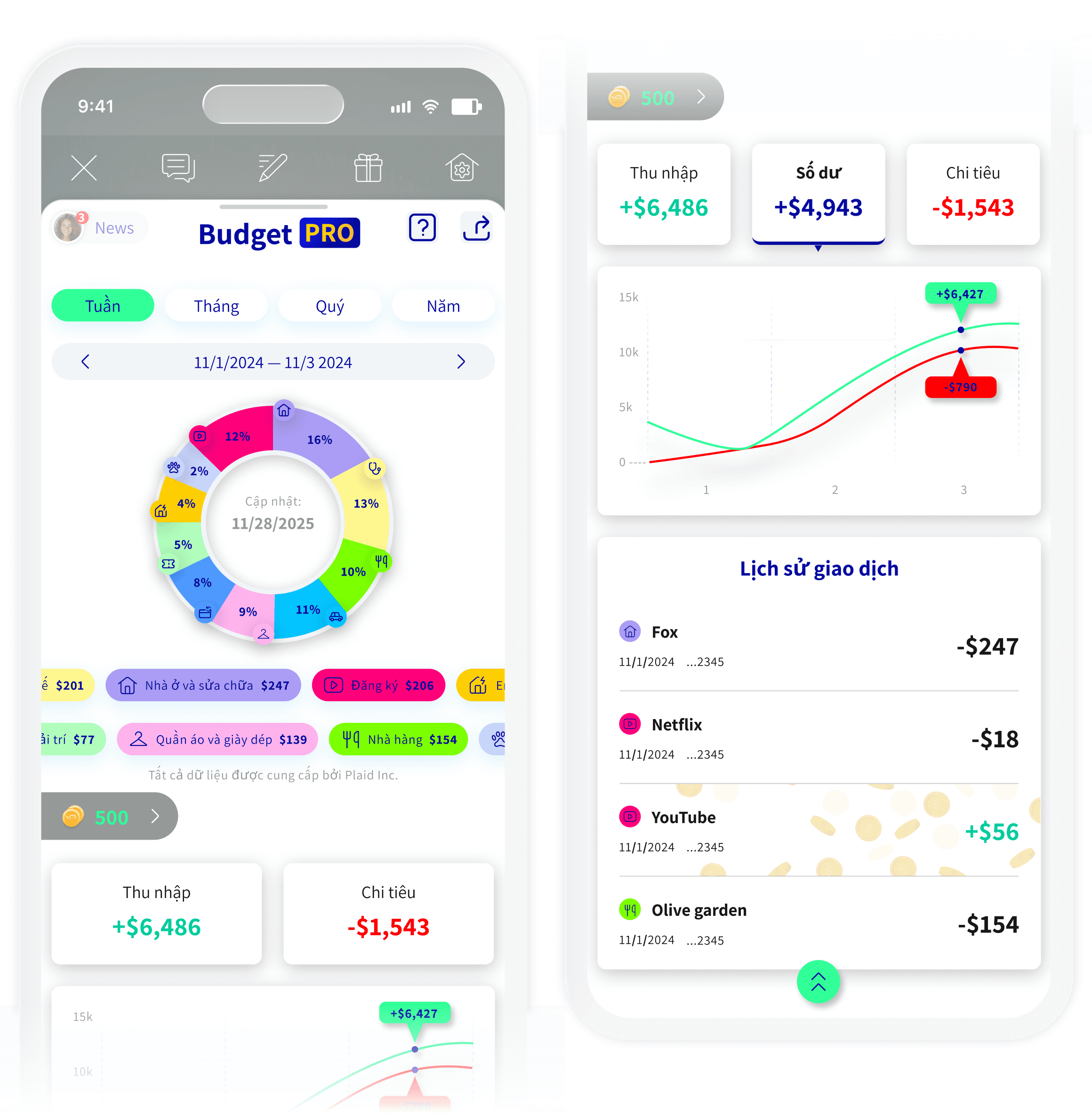 Budget PRO — YPA Finance