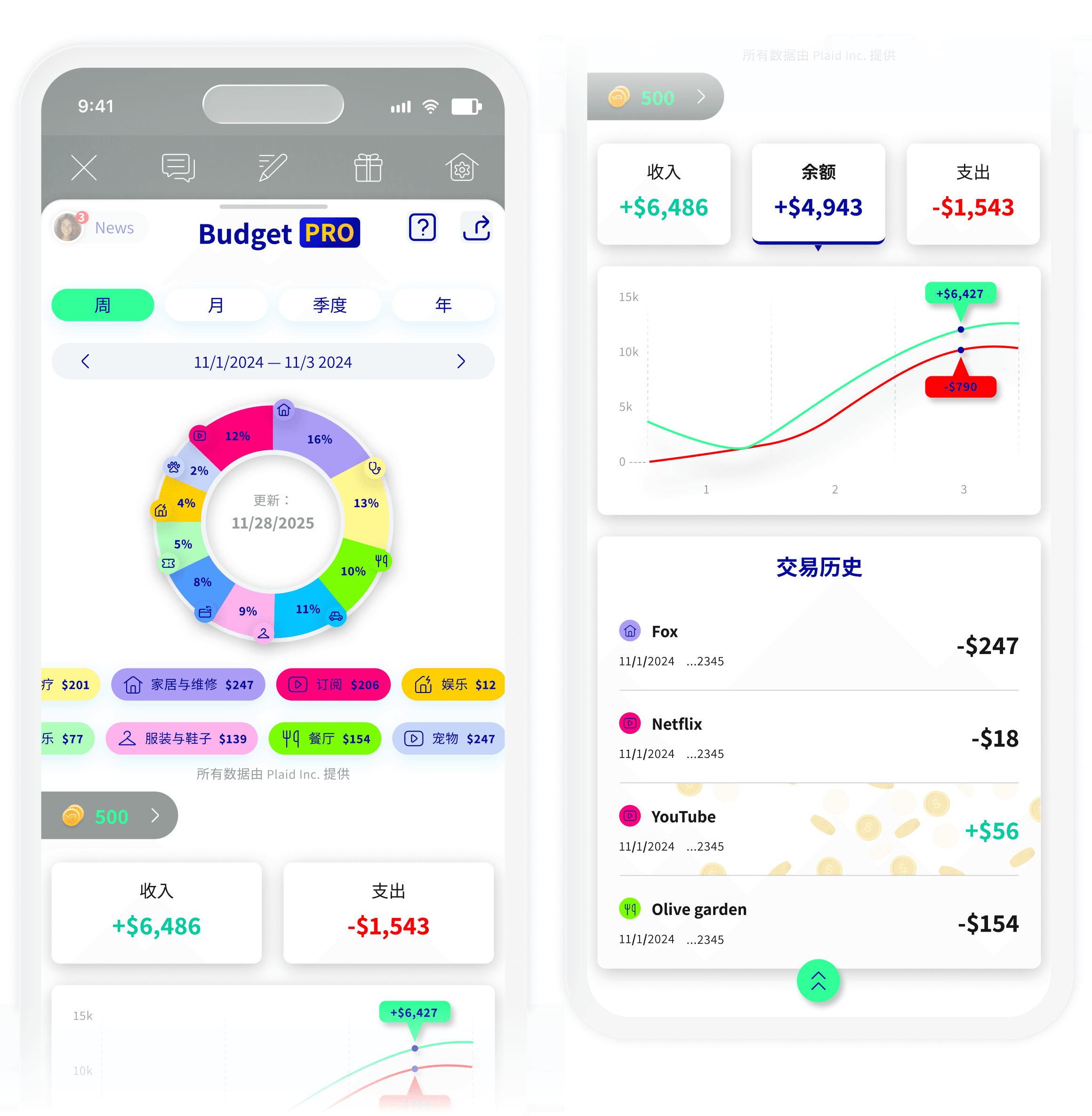 Budget PRO — YPA Finance