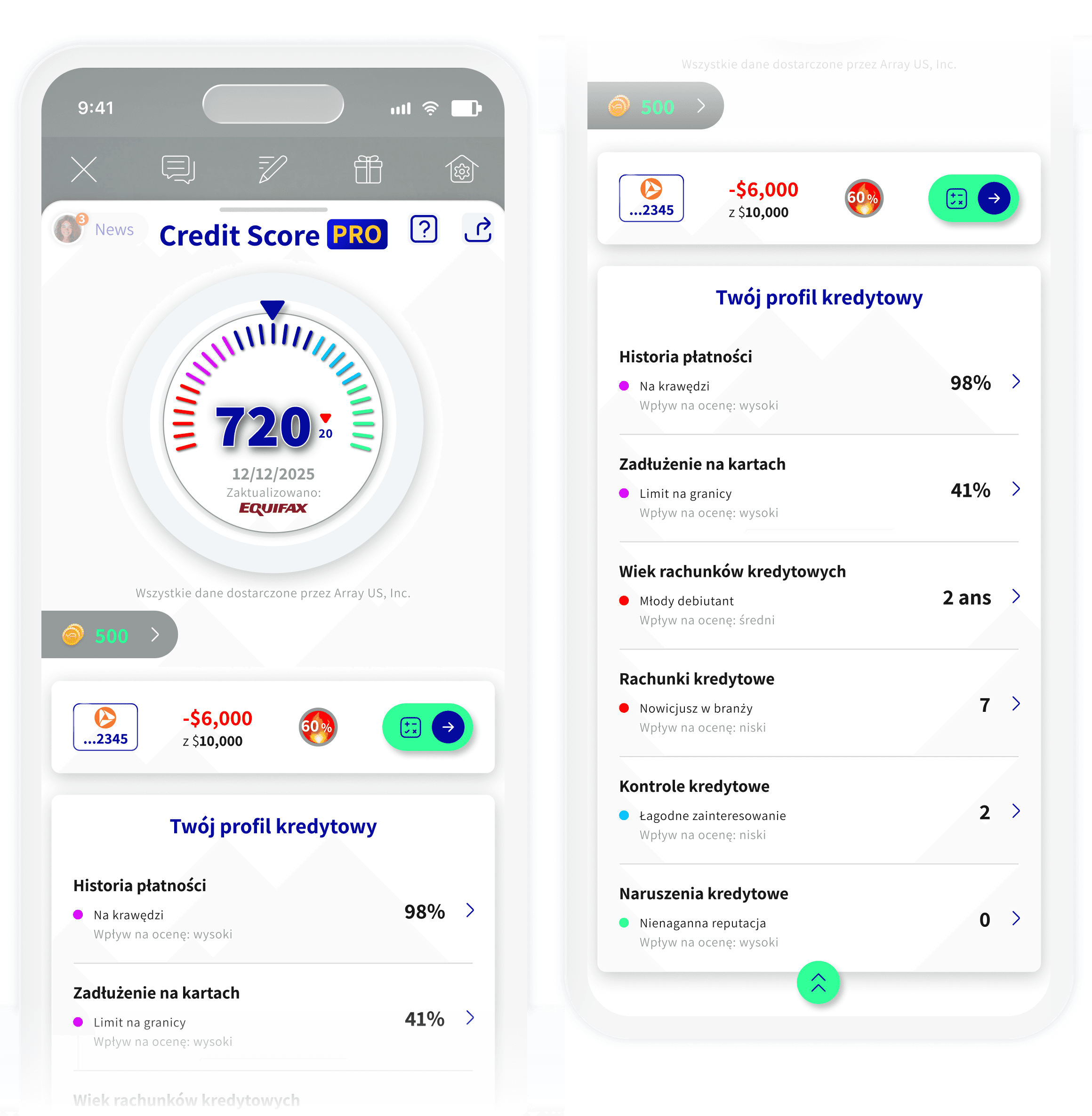 Credit Score PRO — YPA Finance